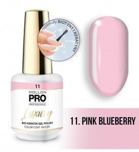 Mollon Pro/ Гель-лак LUXURY COLOR COAT №11 PINK BLUEBERRY (8 ml) #1