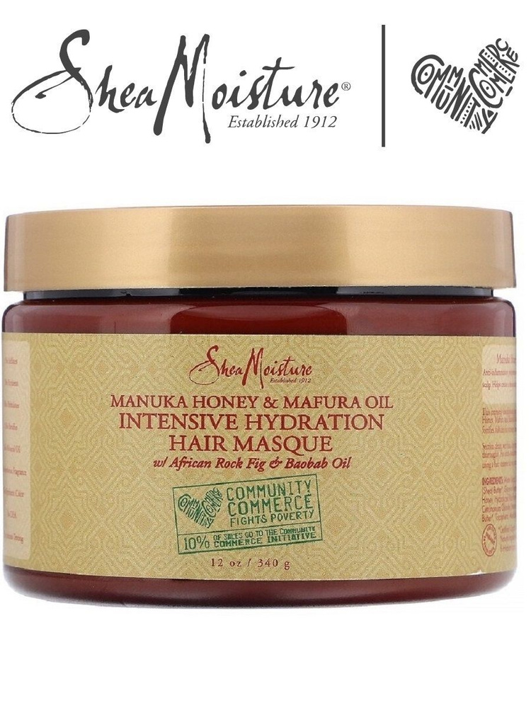 Shea Moisture Маска для волос, 326 мл  #1