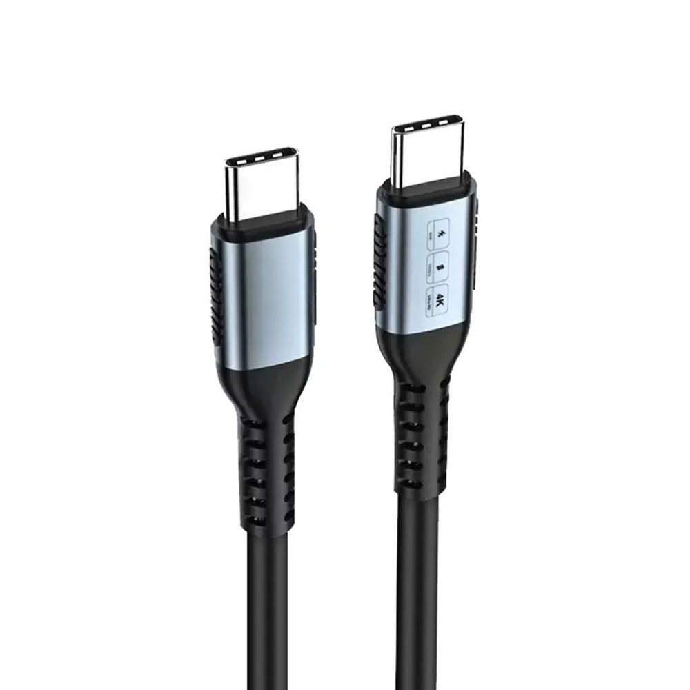 (1 шт.) Двойной полнофункциональный кабель для передачи данных USB3.2 ...