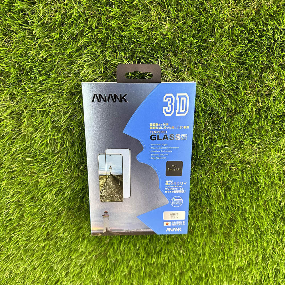 2.5D - Стекло защитное ANANK Clear Samsung A72 черное #1