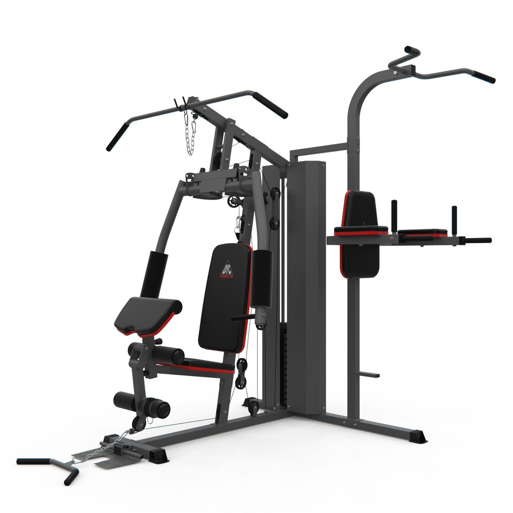 Силовой комплекс DFC D7004 (D7003 + опция брусья) купить по низкой цене ...