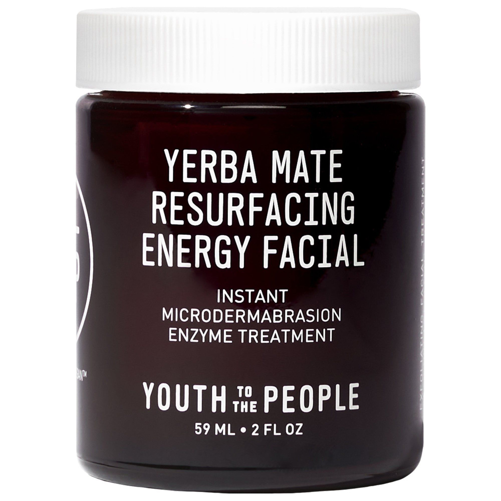 Youth To The People Yerba Mate Resurfacing + Exfoliating Energy Facial with Enzymes + Niacinamide крем #1