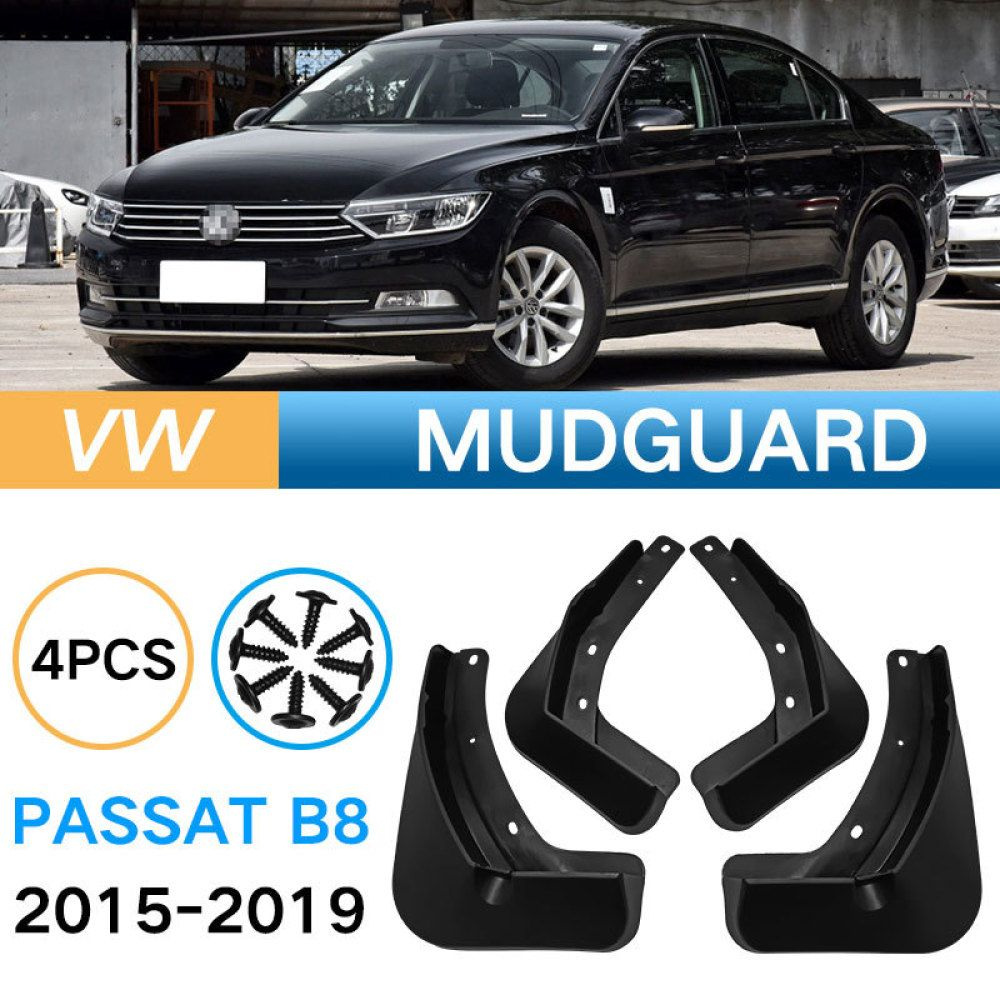 Подходит для 2015-2019 Volkswagen Passat B8, Брызговики - 4 шт. - арт.  2015-2019 год Passat B8 - купить по выгодной цене в интернет-магазине OZON  (1203870779)