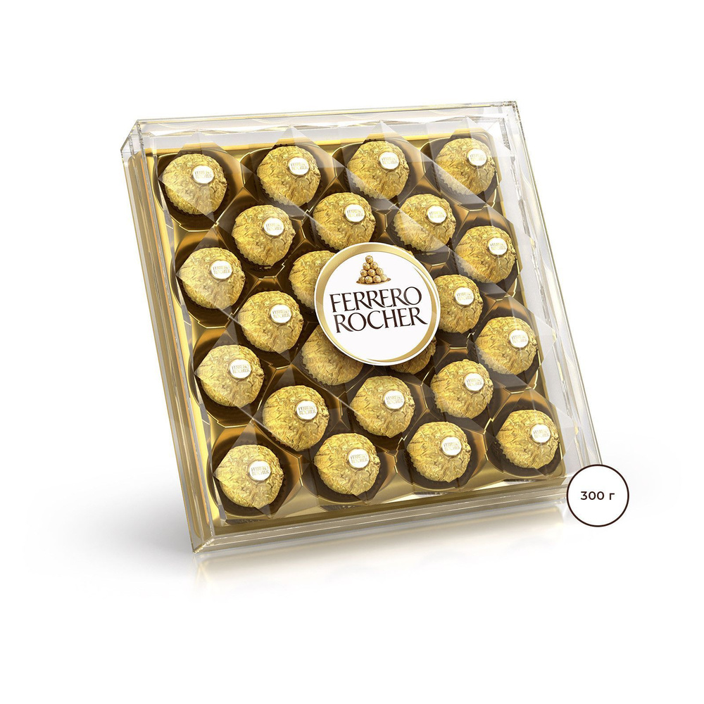 Набор конфет Ferrero Rocher 300г. - купить с доставкой по выгодным ...
