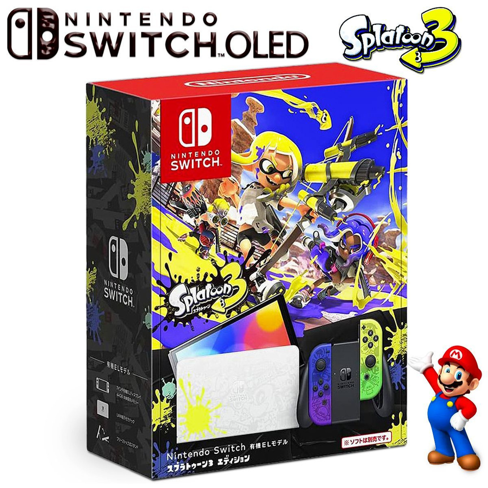 Нинтендо Игровая консоль,Nintendo Switch OLED Model,(splatoon 3 Special ...