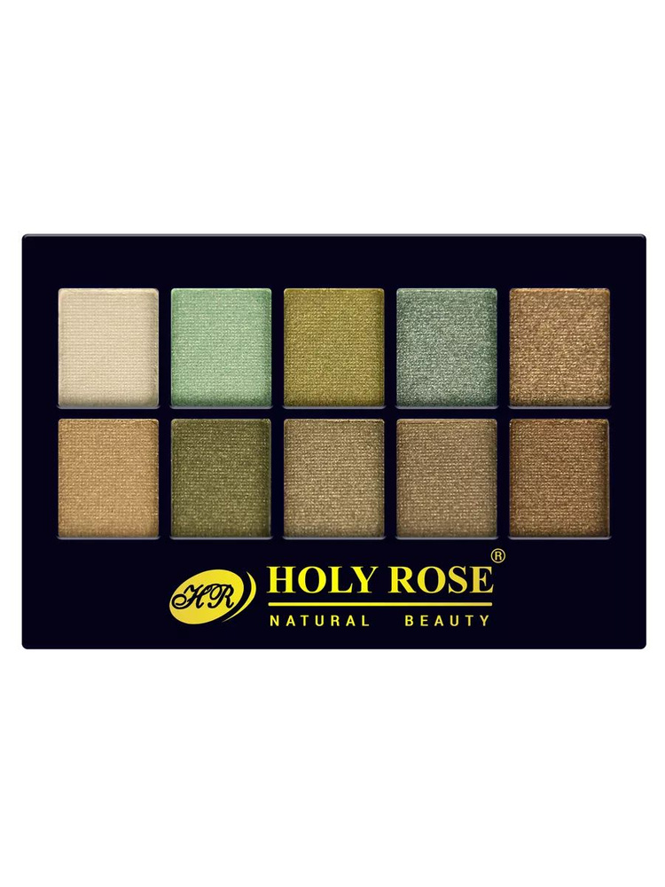 Holy Rose Тени для век, палетка теней для макияжа Eyeshadow Palette коллекция #2, 10 оттенков  #1