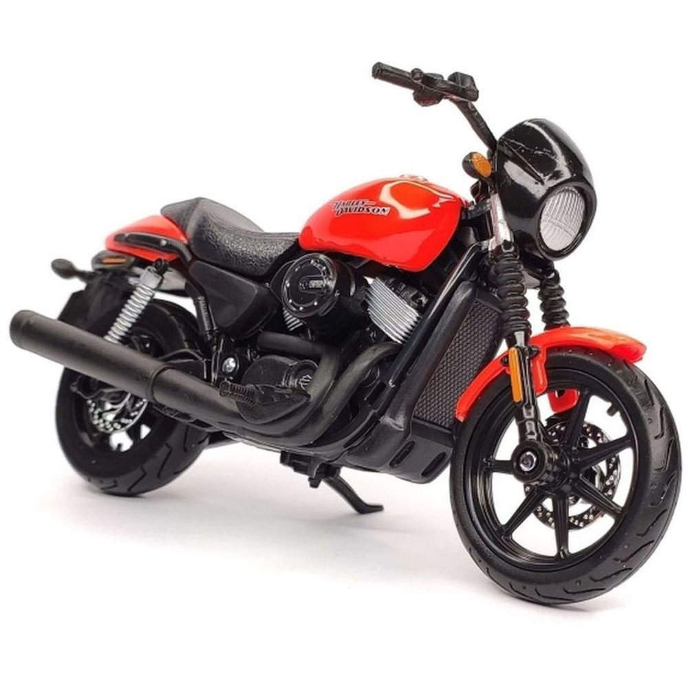 Мотоцикл игрушечный Maisto Harley-Davidson Street 750 - купить с доставкой  по выгодным ценам в интернет-магазине OZON (1232384437)