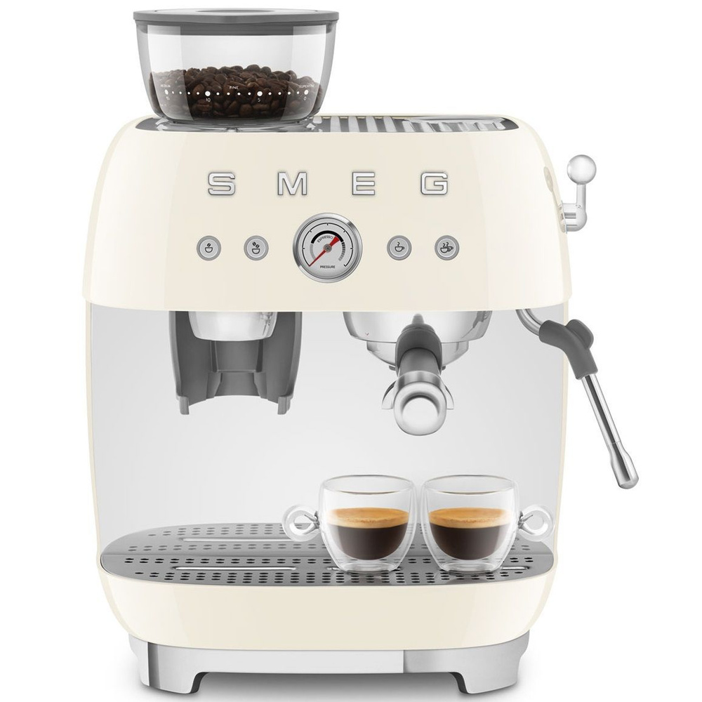 Кофеварка рожковая SMEG EGF03CREU - купить с доставкой по выгодным ...