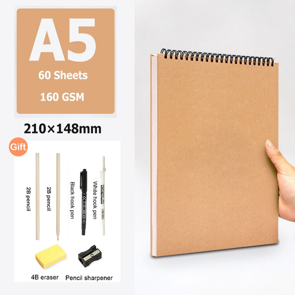 Бумага для мини принтера a4/a5/16k альбом рисования 160 gsm без ...