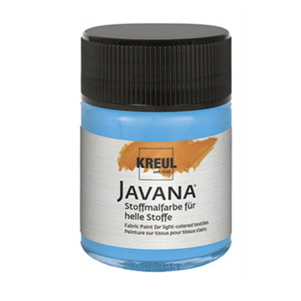 Краска по тканям Kreul "Javana Textil Flash" 50 мл, Неоновый синий #1