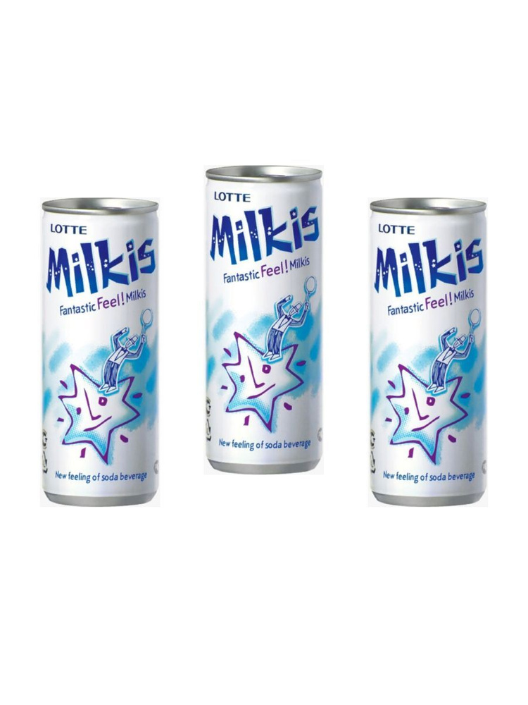 Газированный напиток Milkis Милкис 250мл х 3шт #1