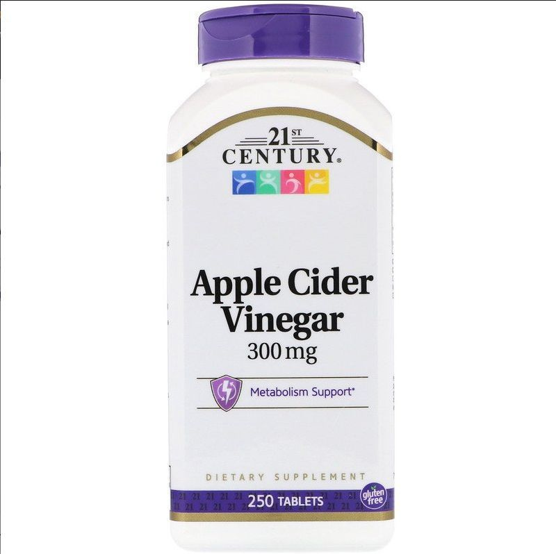 21st Century яблочный уксус Apple Cider Vinegar 300 mg - купить с ...