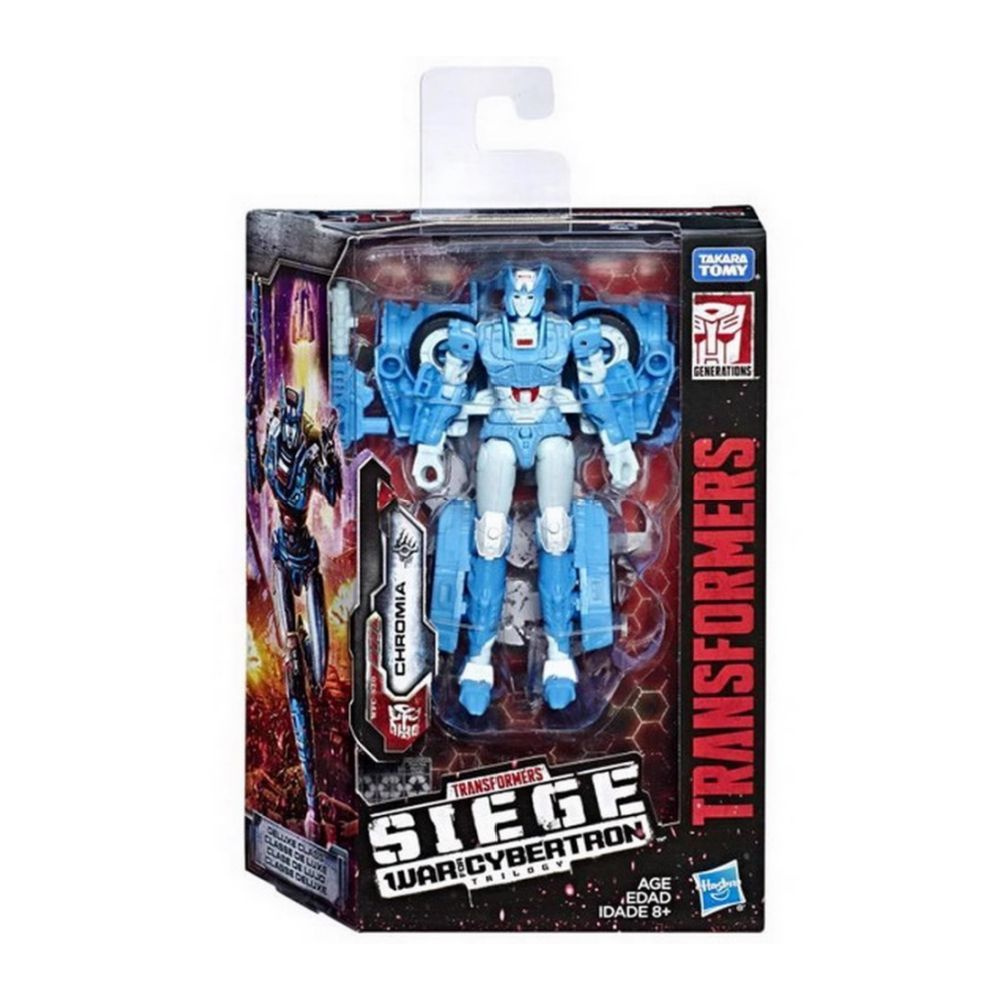 Трансформеры игрушки Hasbro Transformers Siege War For Cybertron Trilogy WFC-S20 Chromia  #1