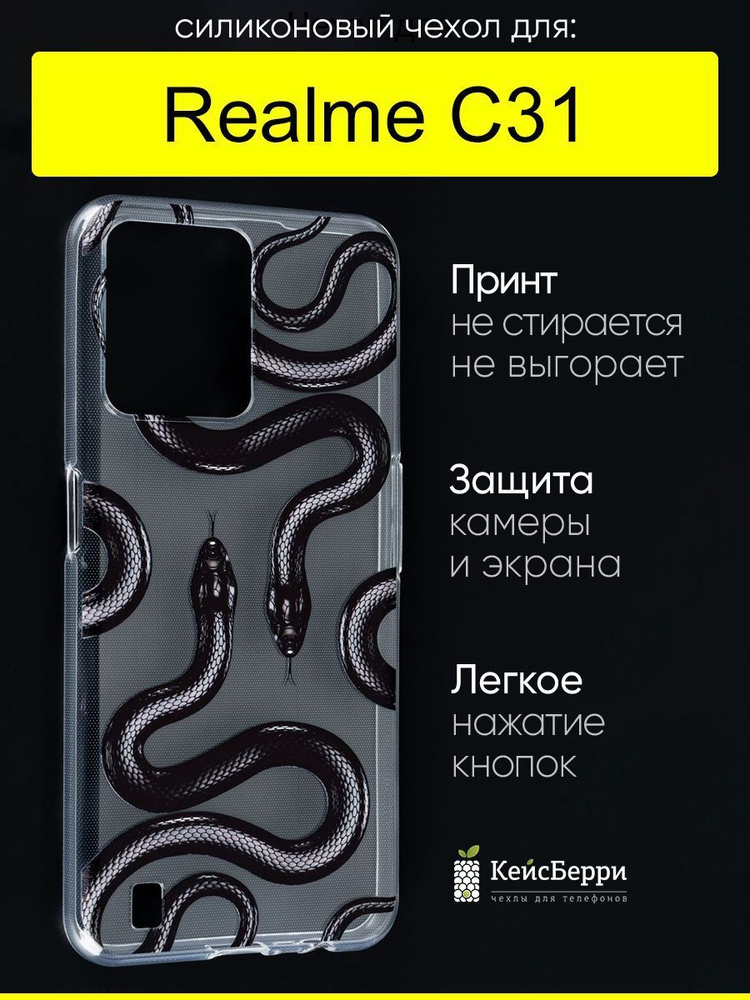 Чехол для Realme C31, серия Clear #1