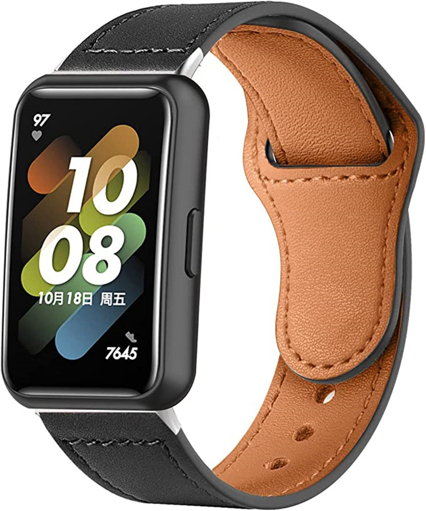 Кожаный ремешок для Huawei Band 7, Винтажный купить на OZON по низкой ...