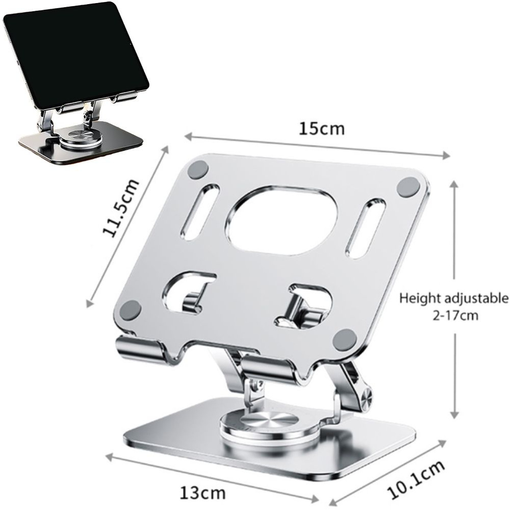Складная подставка для ноутбука, подъемный охлаждающий кронштейн из  алюминиевого сплава, опорный кронштейн для ноутбука, вращающийся на 360  основание держателя планшета для Book Pro - купить с доставкой по выгодным  ценам в интернет-магазине
