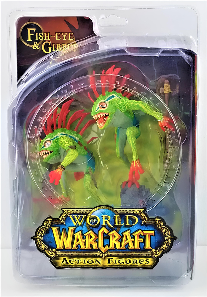 Фигурка Варкрафт Мурлок   World Of Warcraft Fish Eye & Gibbergill 