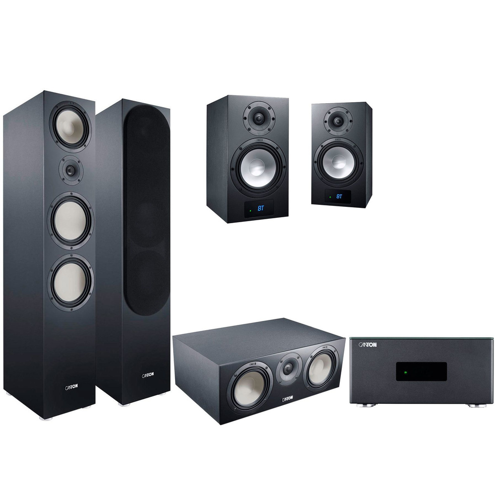 Домашний кинотеатр CANTON Smart Cinema GLE II black - купить с ...