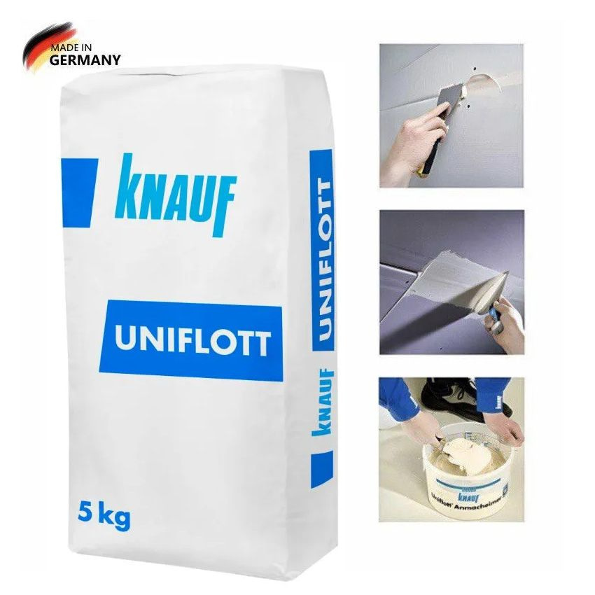 Шпаклевка Knauf Uniflot, 5 кг / Кнауф унифлот, 5кг #1