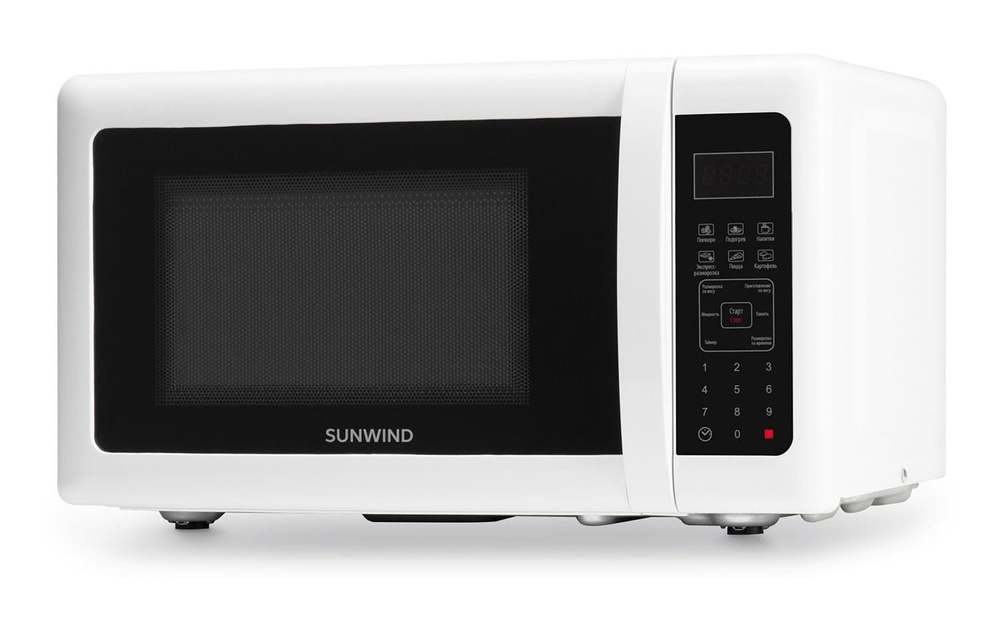 Микроволновая печь SUNWIND SUN-MW005, 20 л, 700 Вт, белая купить на ...