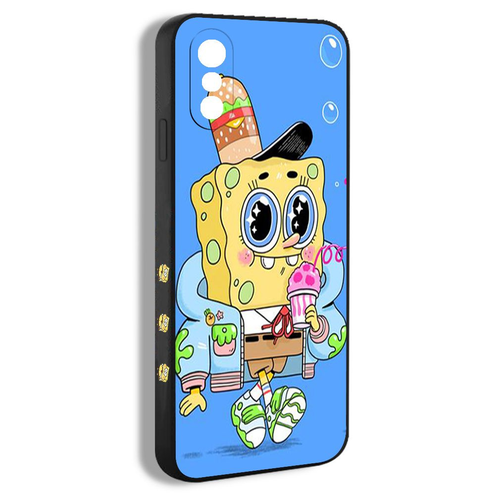 чехол для смартфона Подходит для iPhone Xs Спанч Боб Губка Боб SpongeBob  APA18 - купить с доставкой по выгодным ценам в интернет-магазине OZON  (1265394590)