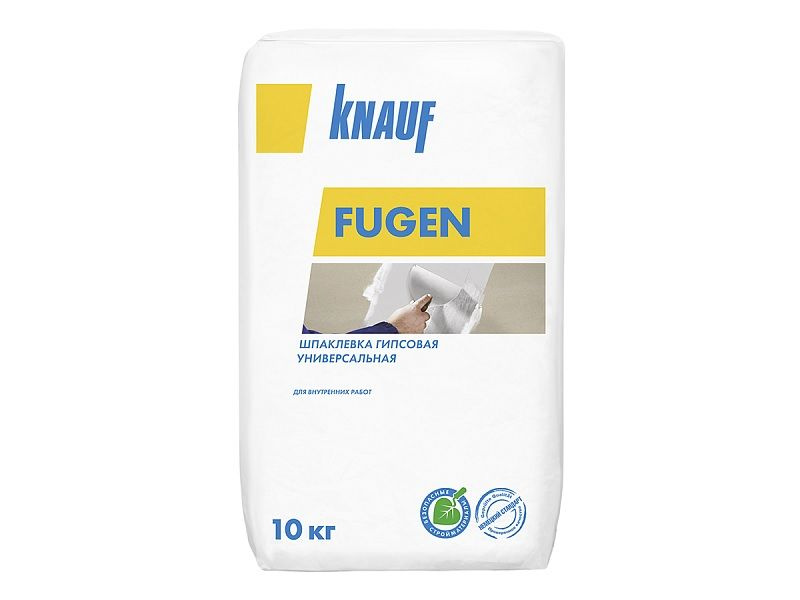 Шпатлевка КНАУФ Фуген, KNAUF гипсовая универсальная Fugen 10 кг  #1