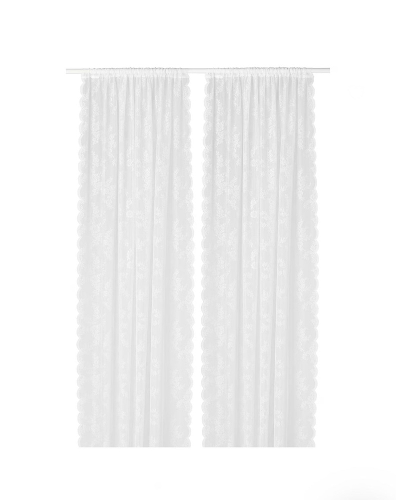 Тюль IKEA Альвине Спетс, 300 - купить в интернет-магазине OZON с ...