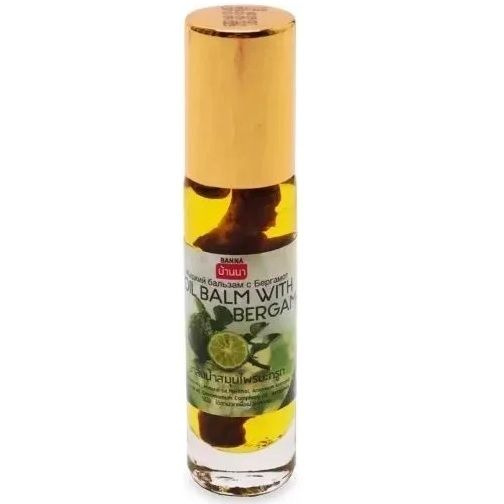 Banna Тайский жидкий бальзам Бергамот Oil Balm With Bergamot, 10 г / Таиланд  #1