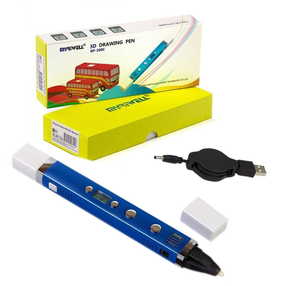 3D ручка MyRiwell RP100C, цвет: темно-синий #1