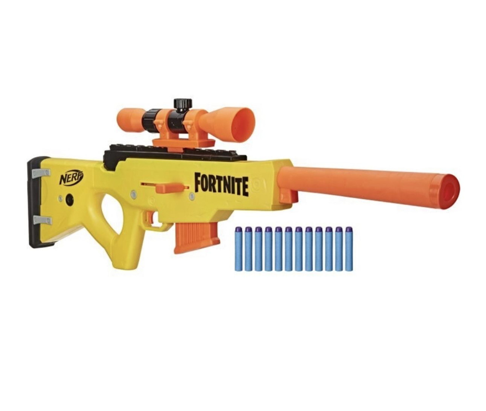 Снайперская винтовка Hasbro Nerf Fortnite BASR-L +12 дротиков Е7522 #1