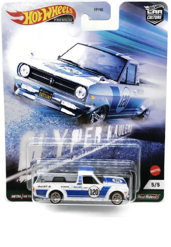 Машинка Hot Wheels Premium Car Culture 75 Datsun Sunny Truck (B120