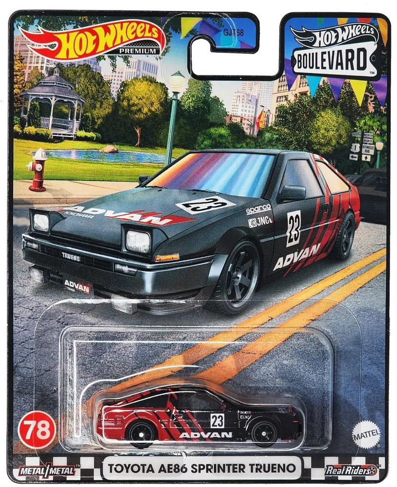 Коллекционная Premium машинка Hot Wheels Toyota AE86 Sprinter Trueno  (коллекция Boulevard 2023, #78) - купить с доставкой по выгодным ценам в  интернет-магазине OZON (1300536363)