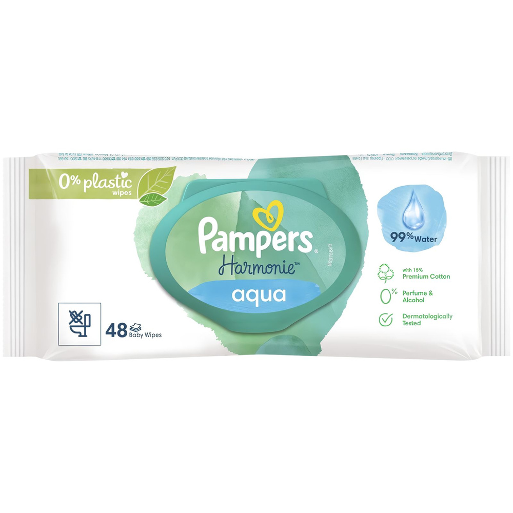 Pampers Влажные салфетки 48 шт #1