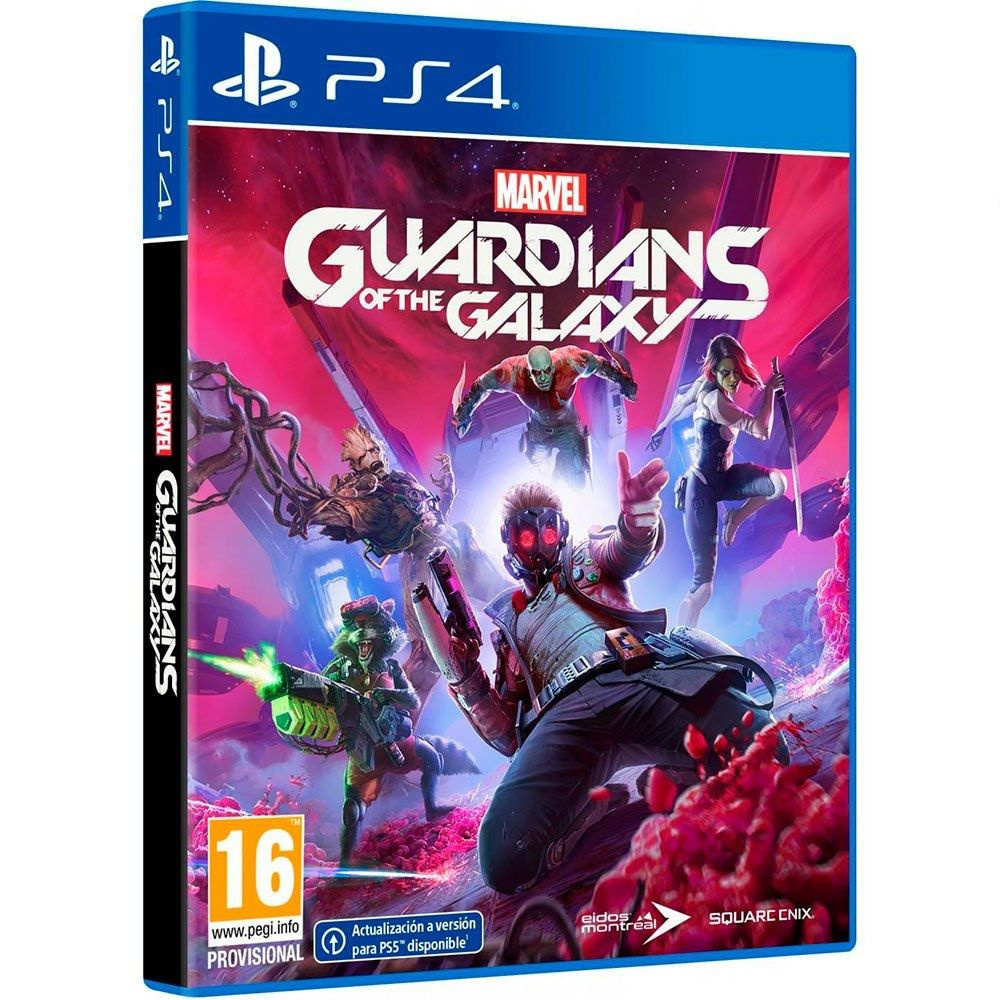 Игра Marvel Guardians of the Galaxy (PlayStation 4, Русская версия)