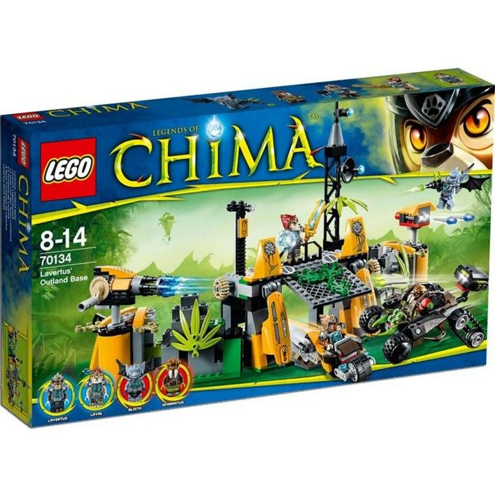 Конструктор LEGO Legends Of Chima Хранилище Лавертуса (70134