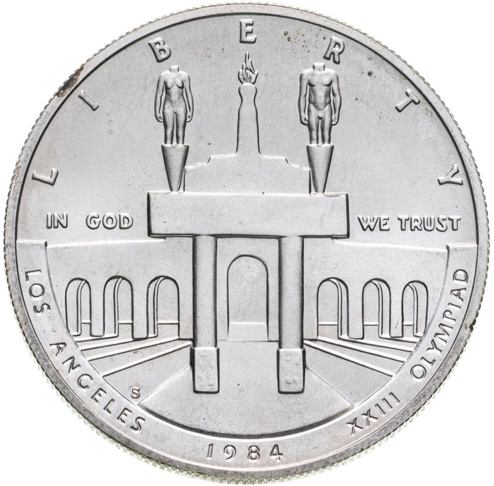 США 1 доллар dollar 1984 