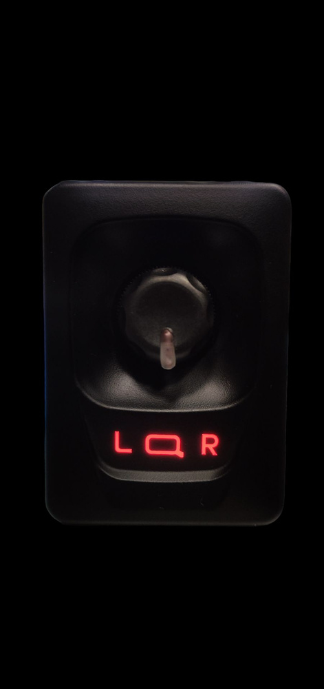 Блок управления наружными боковыми зеркалами красный на ВАЗ/LADA 2110 ...