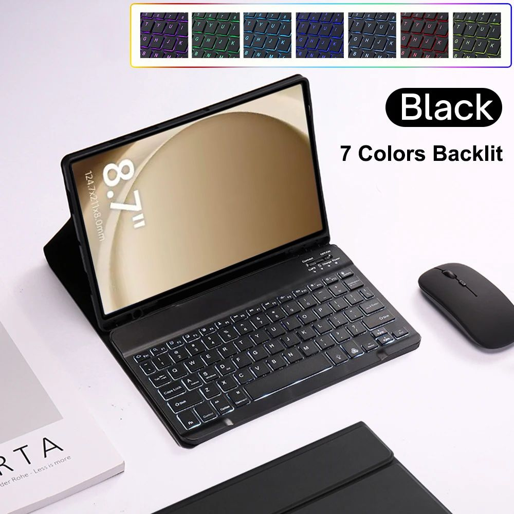 Чехол для планшета Samsung Galaxy Tab A9 8,7 дюйма, съемный чехол с ...