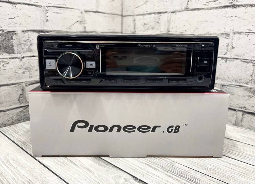 Автомагнитола для авто Pioneer-941 с Bluetooth / AUX / USB / 6 цветов ...