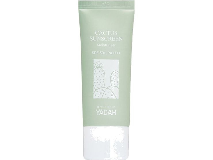 Солнцезащитный крем для лица SPF 50/PA Yadah CACTUS SUNSCREEN - купить ...
