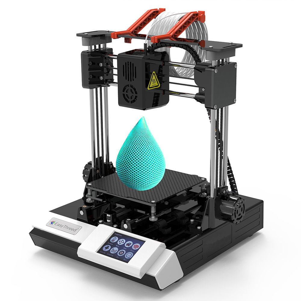 EasyThreed K6 3D-принтер FDM Настольная печатная машина 150x150x150  мм/5,9x5,9x5,9 дюймов Печать - купить с доставкой по выгодным ценам в  интернет-магазине OZON (1391062745)