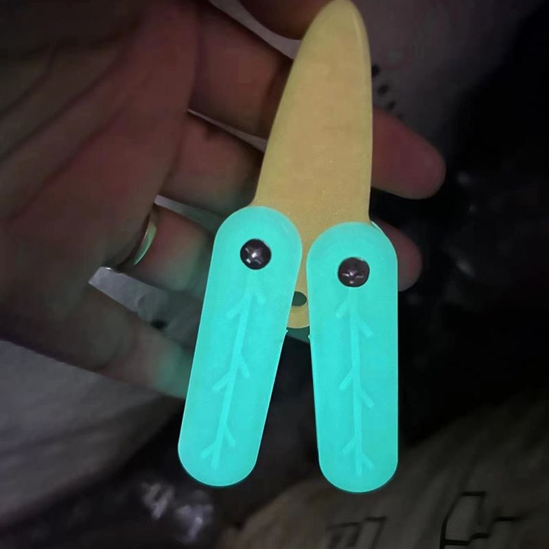 игрушечный морковный нож мини-нож-бабочка с 3d-печатью, - купить с ...