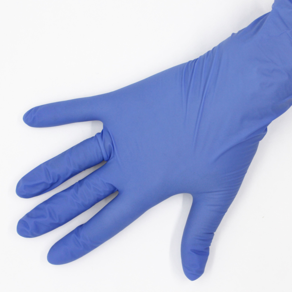 Перчатки медицинские, нитриловые, смотровые, одноразовые, фиолетовые ...