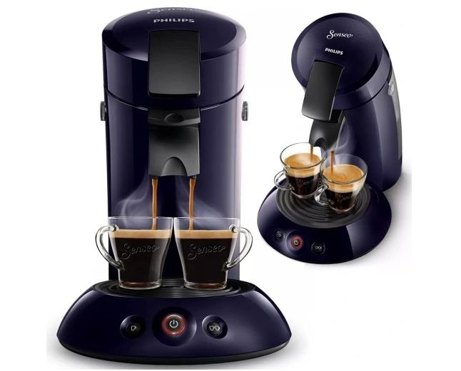 Капсульная кофемашина Philips Senseo, синий купить по выгодной цене в ...