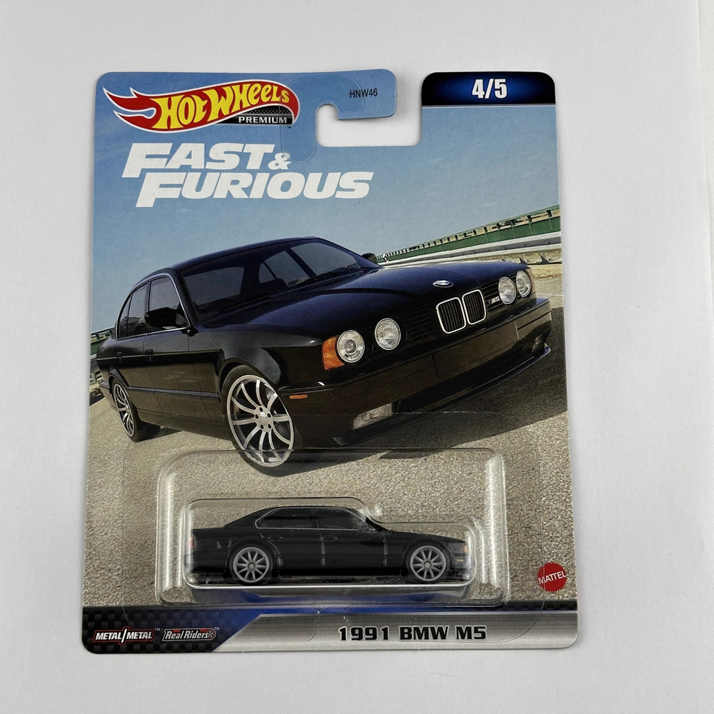 Машинка Hot Wheels Fast and Furious 1991 BMW M5 - купить с доставкой по  выгодным ценам в интернет-магазине OZON (1362225667)