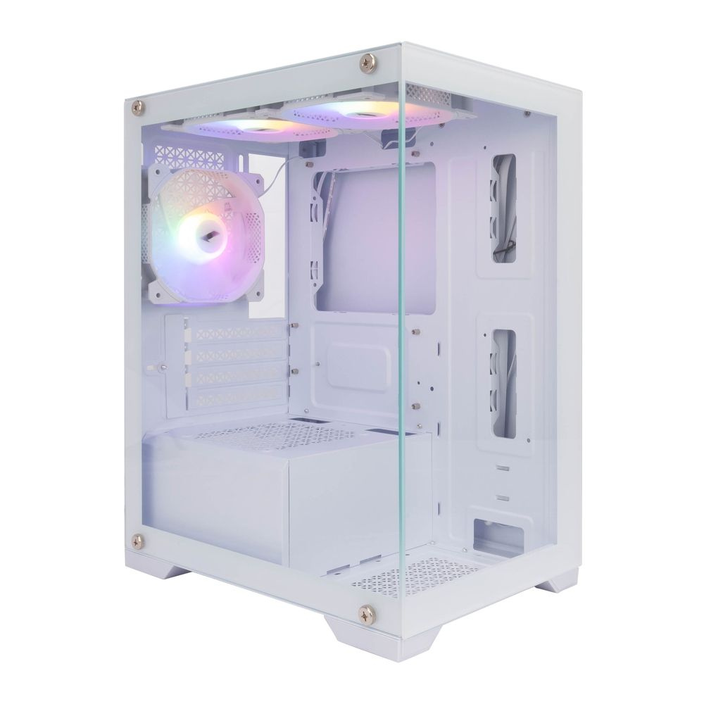 Корпус 1STPLAYER MIKU Mi2 White / mATX / Mi2-WH-3F1-W - купить с ...
