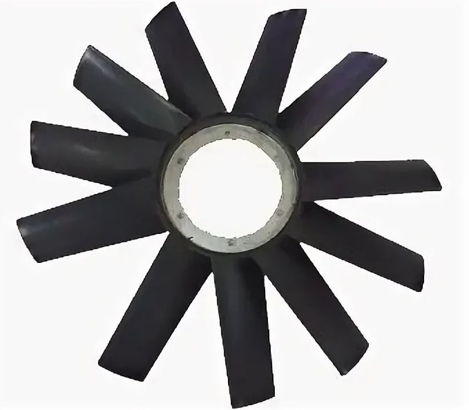 Крыльчатка вентилятора ГАЗон NEXT двс ЯМЗ 53445-20 (11 лопастей) (495мм ...