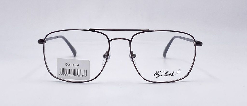 Очки -6 в качественной коричневой оправе EYELOOK D019C4 ...