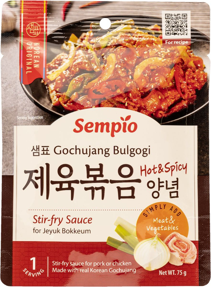 Соус маринад Семпио пулькоги кочуджан Сиас Го м/у, 75 г (в заказе 1 ...