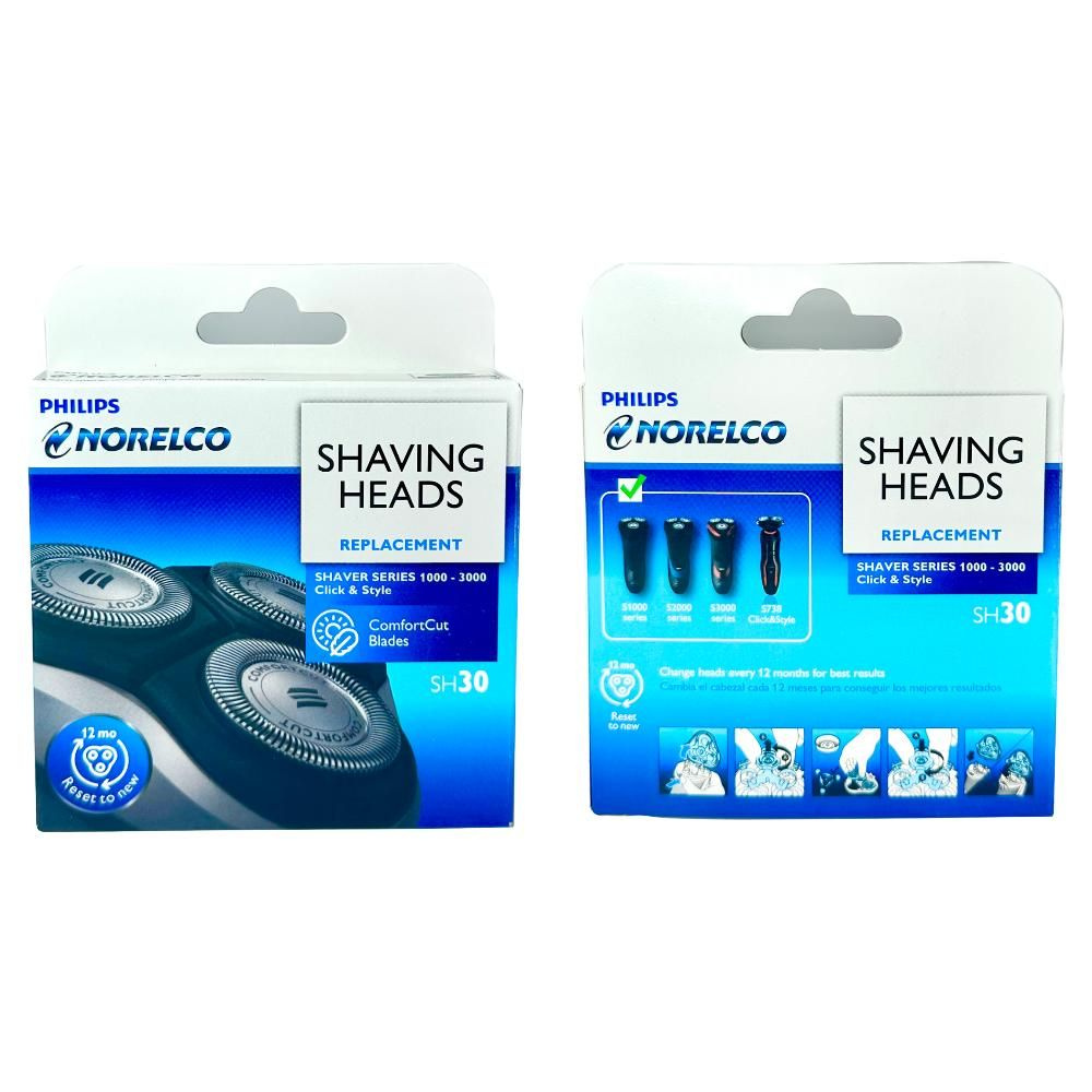 Сменные лезвия для электробритв Philips серии 3000 SH30. - купить с ...